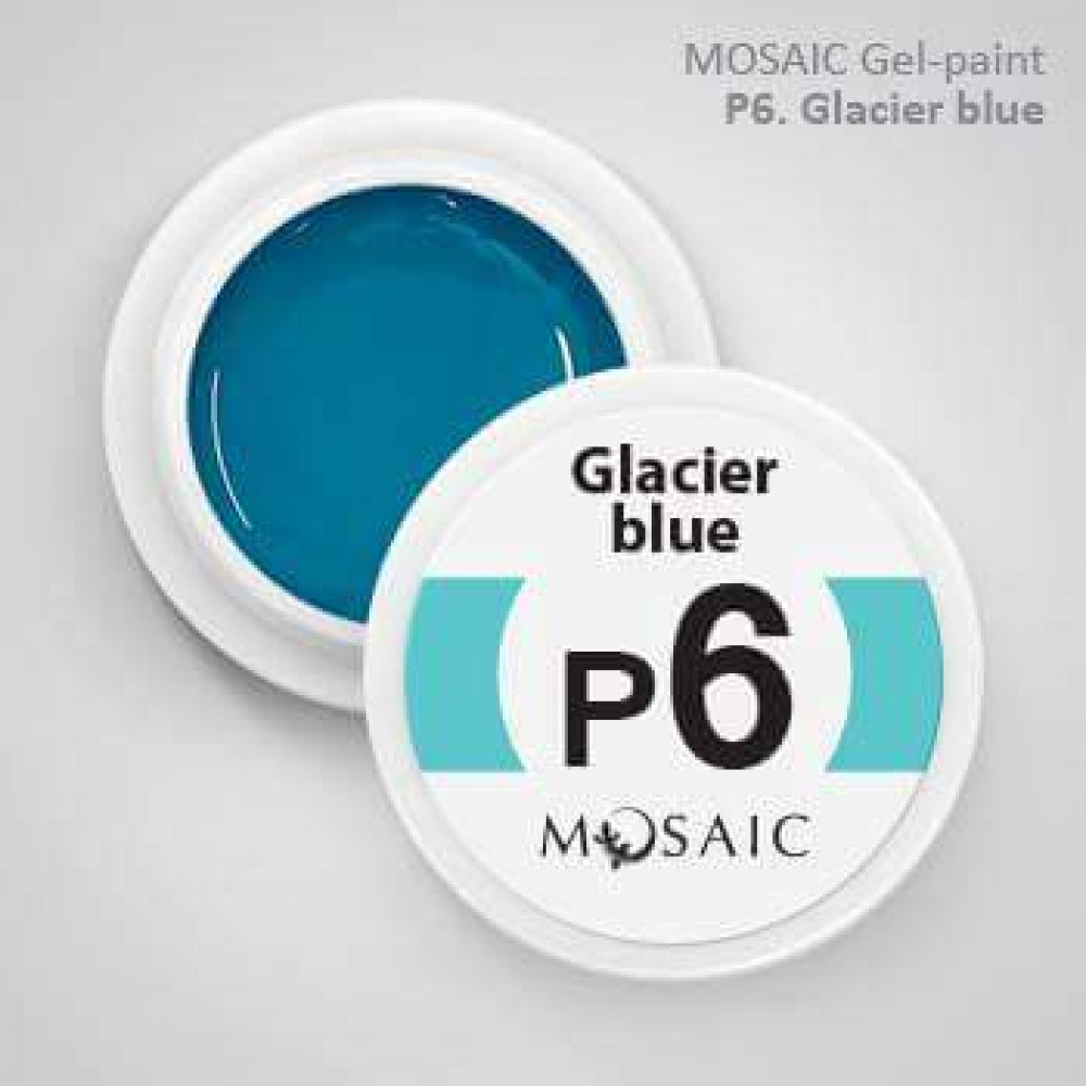 Glacier Blue P6 Gel Paint