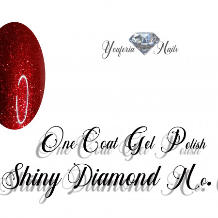 One Coat Gel Polish Shiny Diamond Gel No. 01