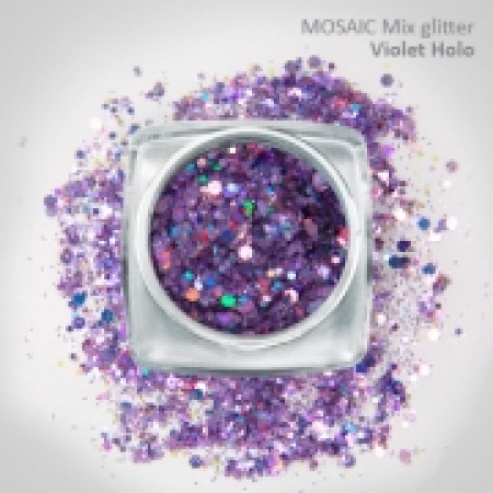  "Mix" Luxury Glitter Holo Violet