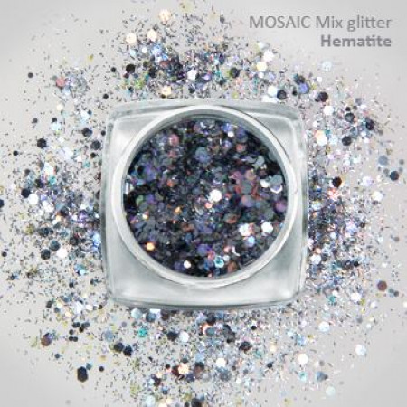 "Mix" Luxury Glitter Hematite