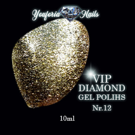VIP Diamond Gel Polish Nr.12 10ml