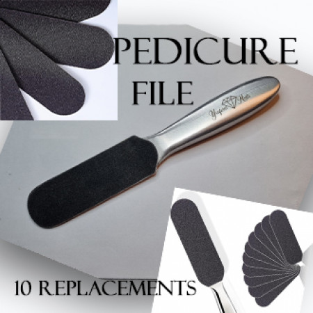 Pedicure File with 10 replacements 