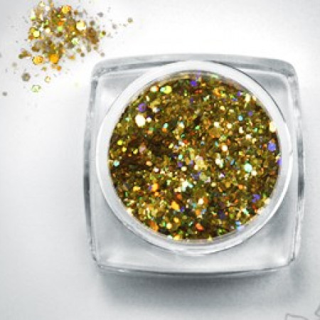 Luxury multi shine glitter with opal bits