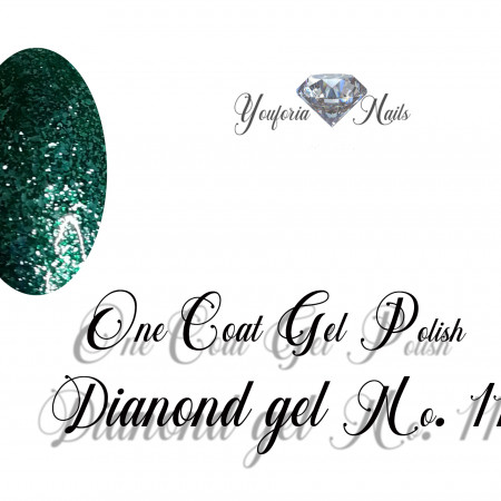 One Coat Gel Polish Diamond Gel No. 11