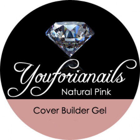Youforianails Natural Pink Cover Builder Gel 30ml