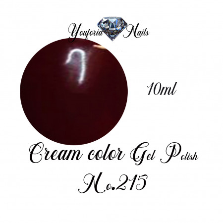 Cream Color Gel Polish Nr.215 10ml