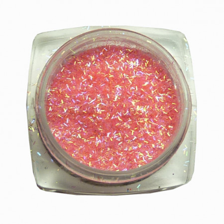Microslice glitter light pink