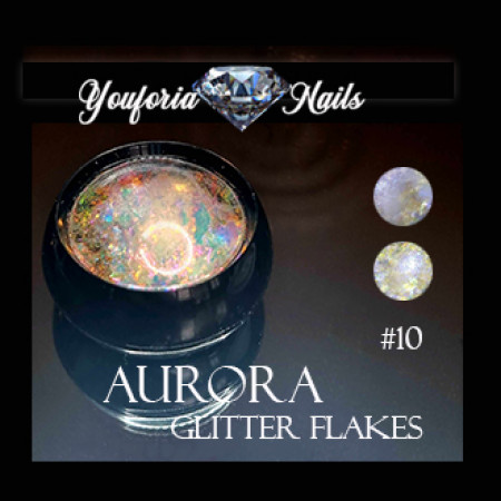 Aurora Glitter Flakes Nr.10.