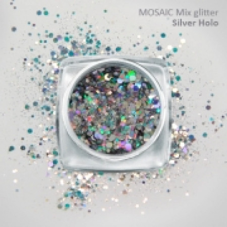 "Mix" Luxury Glitter Silver Holo