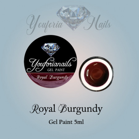 Royal Burgundy Gel Paints 5ml