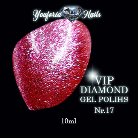 VIP Diamond Gel Polish Nr.17 10ml