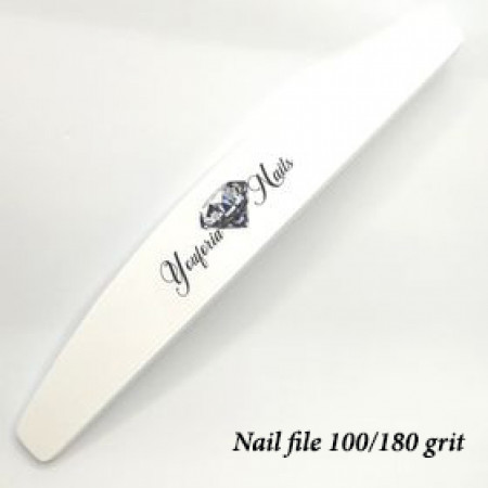  Professional Nail File White 100/180 grit