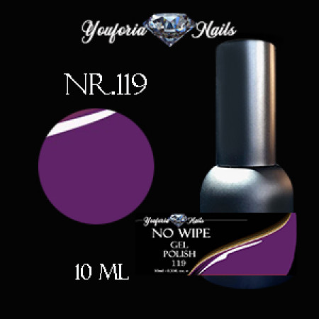 NO WIPE Gel Polish 10ml Nr. 119
