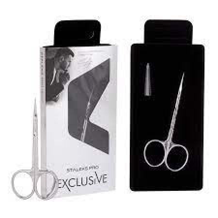 Professional cuticle scissors with hook EXCLUSIVE 21 TYPE 1 (magnolia)