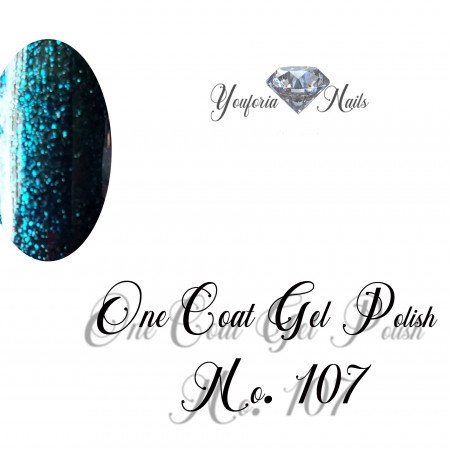 Youforianails One Coat gel polish Nr.107. 10 ml 0.33o.z.