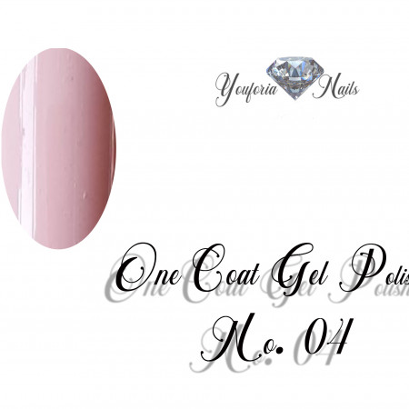 Youforianails One Coat gel polish Nr.04. 10 ml 0.33o.z.