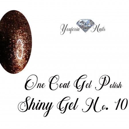 Shiny Diamond Gel One Coat Gel Polish No.10