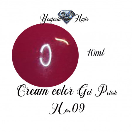 Cream Color Gel Polish Nr.09 10ml