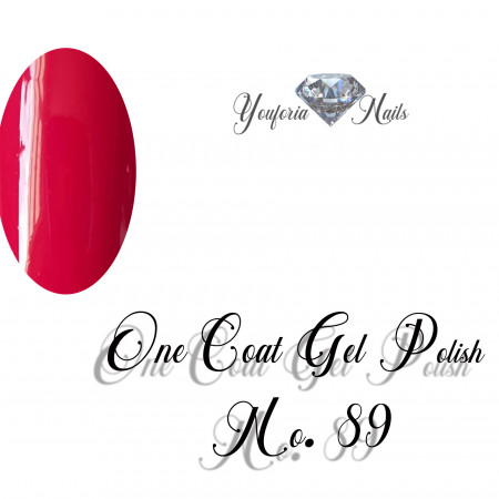 Youforianails One Coat gel polish Nr.89. 10 ml 0.33o.z.