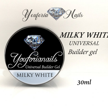 Universal Milky White Builder Gel 30ml