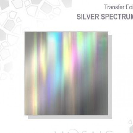 Silver spectrum Transfer Foil