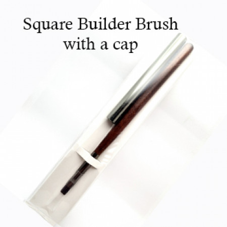 Square Builder Brush with UV protection cap