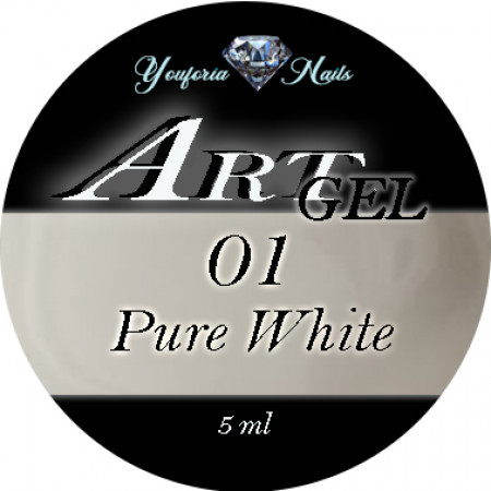 Pure White 01 Art Gel 5ml 
