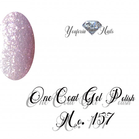 Youforianails One Coat gel polish Nr.157. 10 ml 0.33o.z.