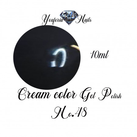 Cream Color Gel Polish Nr.48 10ml