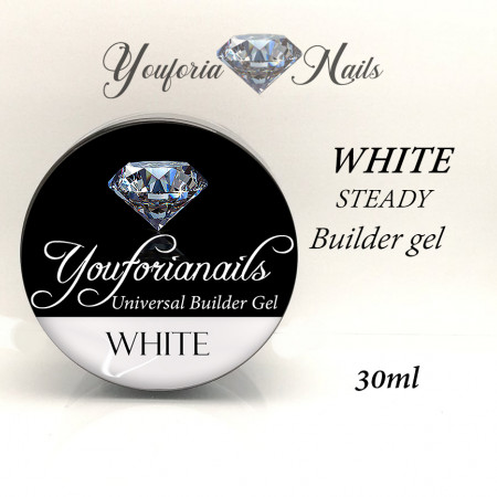 White Steady Builder Gel 30ml