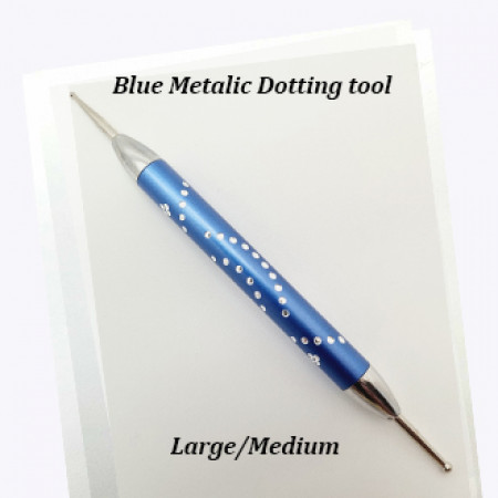 Metallic Dotting Tool Large/ Medium Blue