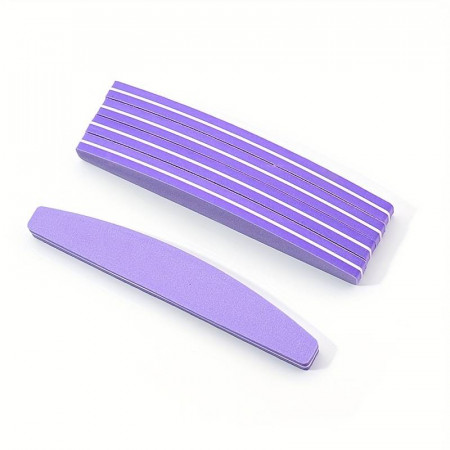 Purple Artificial nail Buffer 100/120 grit