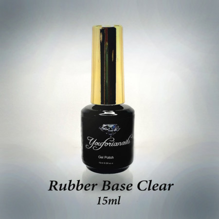 Rubber Base Gel Clear 15ml