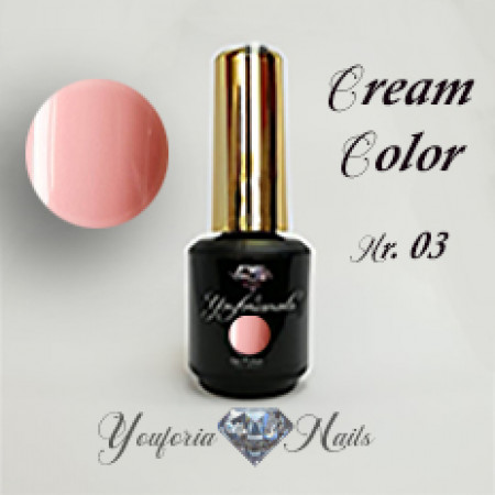 Cream Color Gel Polish Nr.03 15ml