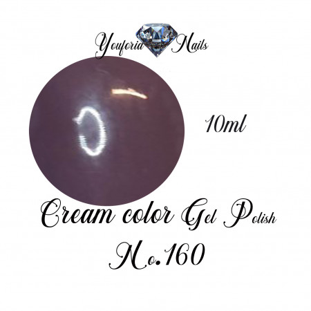 Cream Color Gel Polish Nr.160 10ml