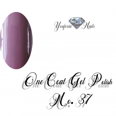 Youforianails One Coat gel polish Nr.37. 10 ml 0.33o.z.