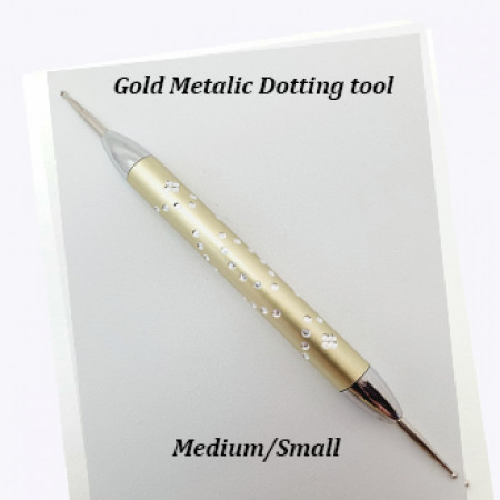 Metallic Dotting Tool Small/ Medium Gold