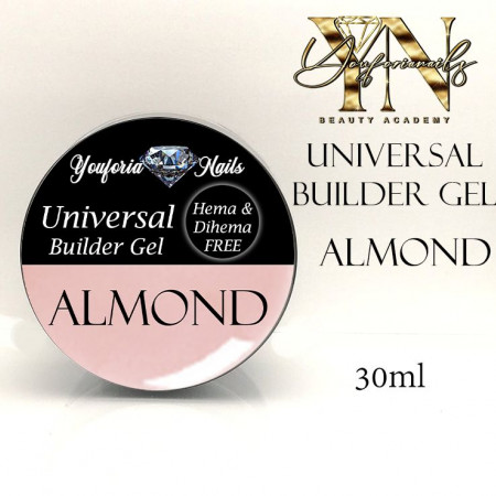 Almond Universal Hema Dihema Free Builder Gel 30ml