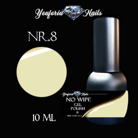 NO WIPE Gel Polish 10ml Nr. 08