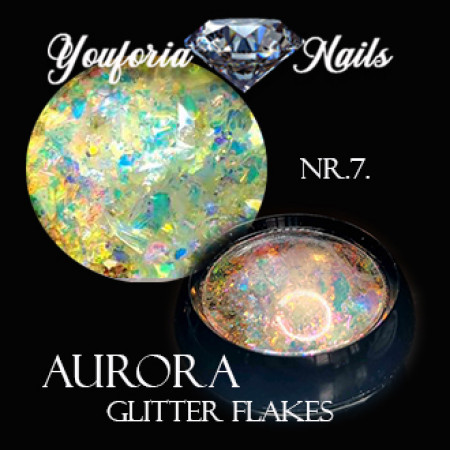 Aurora Glitter Flakes Nr.7.