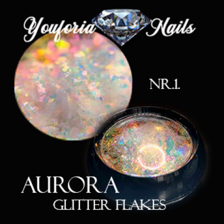 Aurora Glitter Flakes Nr.1.