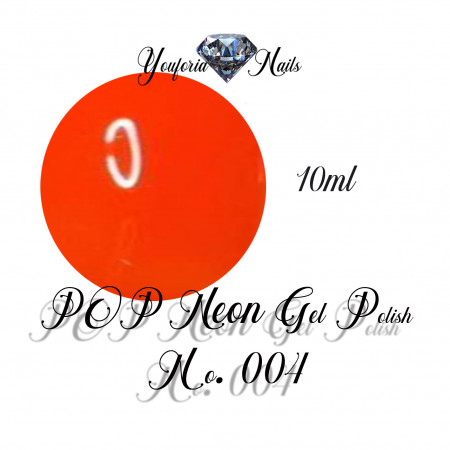 POP Neon Gel polish 004 10ml