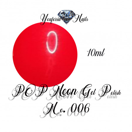 POP Neon Gel polish 006 10ml