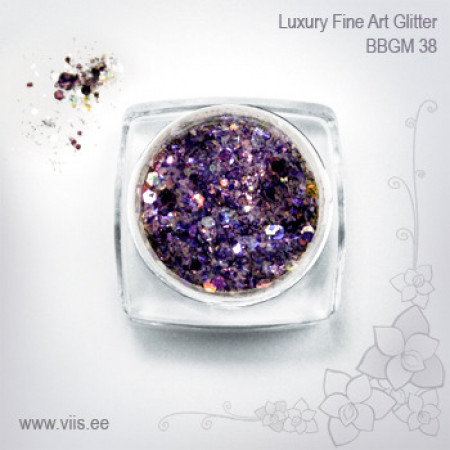 Luxurie Multishine glitter with opal bits