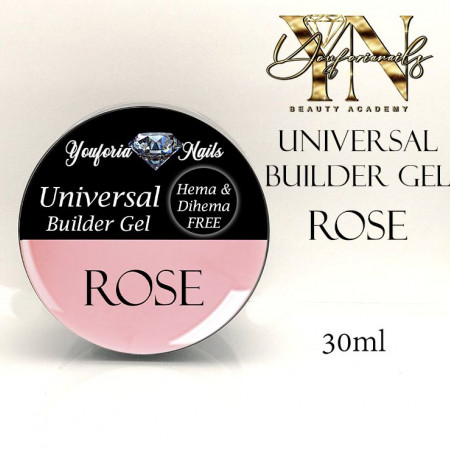 Rose Universal Hema Dihema Free Builder Gel 30ml