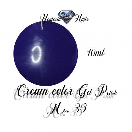 Cream Color Gel Polish Nr.35 10ml