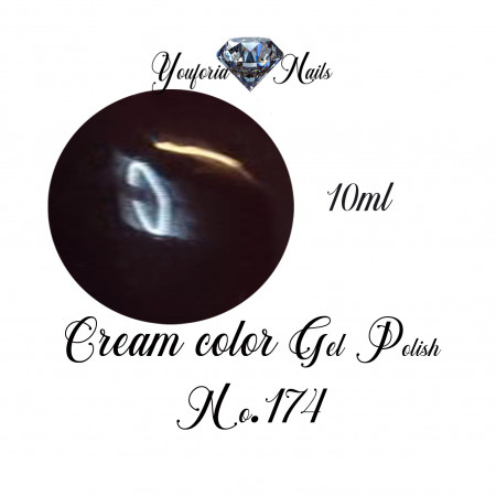 Cream Color Gel Polish Nr.174 10ml