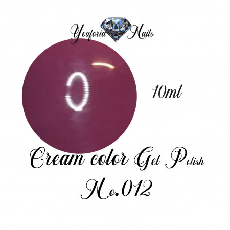 Cream Color Gel Polish Nr.012 10ml