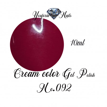Cream Color Gel Polish Nr.092 10ml