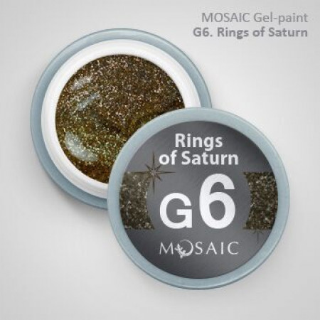 G6 "Mosaic" Galaxy Rings of Saturn Gel Paint 5ml